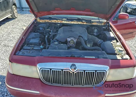 2002 Mercury Grand Marquis Gs from USA, damaged, VIN 2MEFM74W12X625189